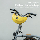 Banana Bike Handlebar Bag, Lightweight Crossbody Cycling Bag 1.8L ROCKBROS-US