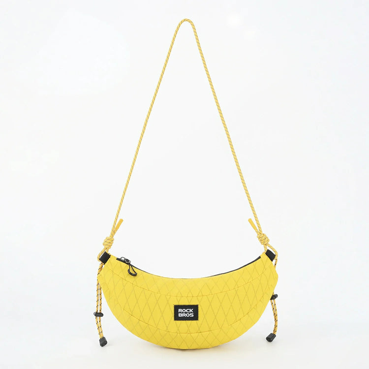 Banana Bike Handlebar Bag, Lightweight Crossbody Cycling Bag 1.8L ROCKBROS-US