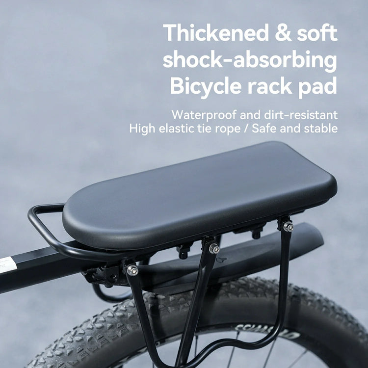 Comfortable PU Leather Bike Rear Seat Cushion for Racks ROCKBROS-US