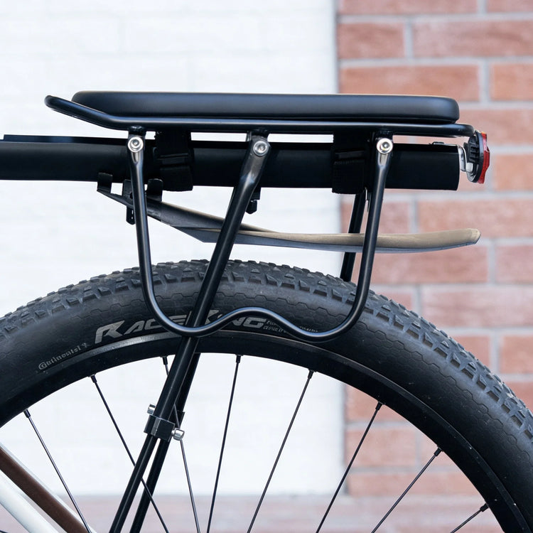 Comfortable PU Leather Bike Rear Seat Cushion for Racks ROCKBROS-US