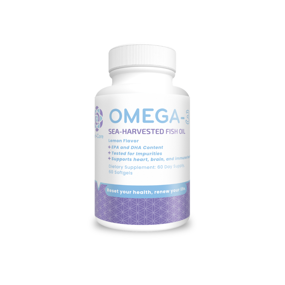 Omega-3 EPA 180mg + DHA 120mg FORTCORE.US