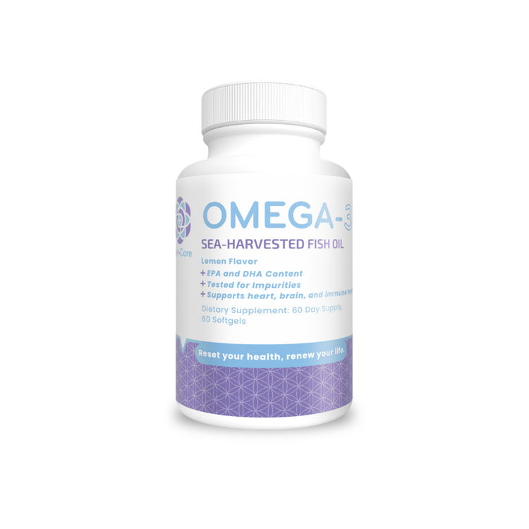 Omega-3 EPA 180mg + DHA 120mg FORTCORE.US