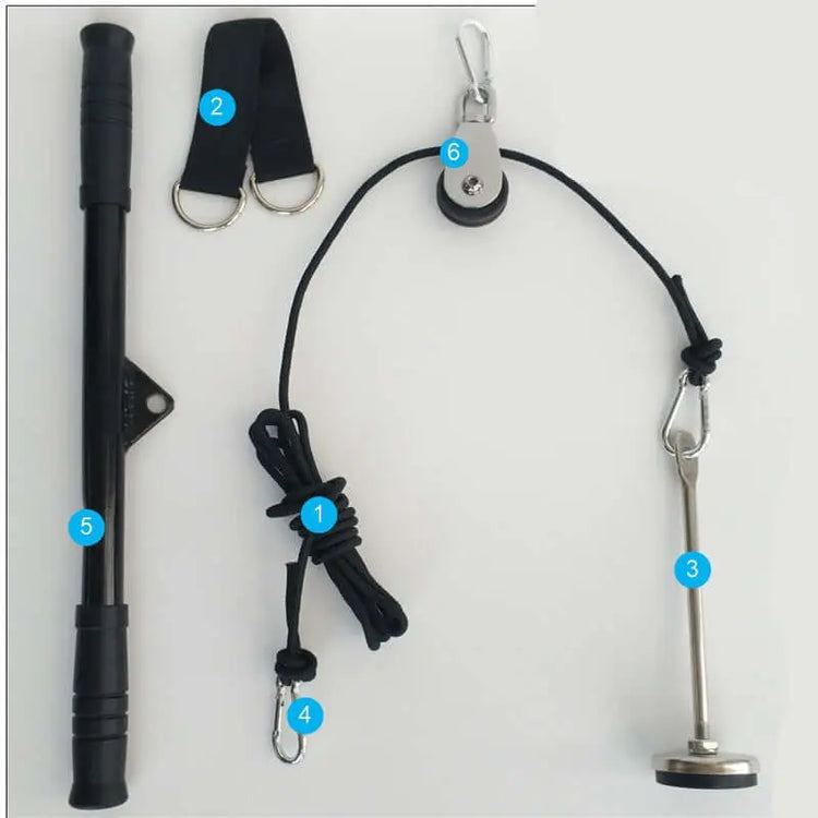 Pull Rope Fitness Training Device Vellmara