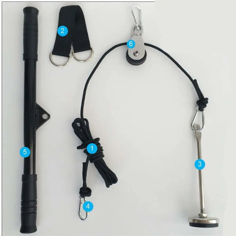 Pull Rope Fitness Training Device Vellmara