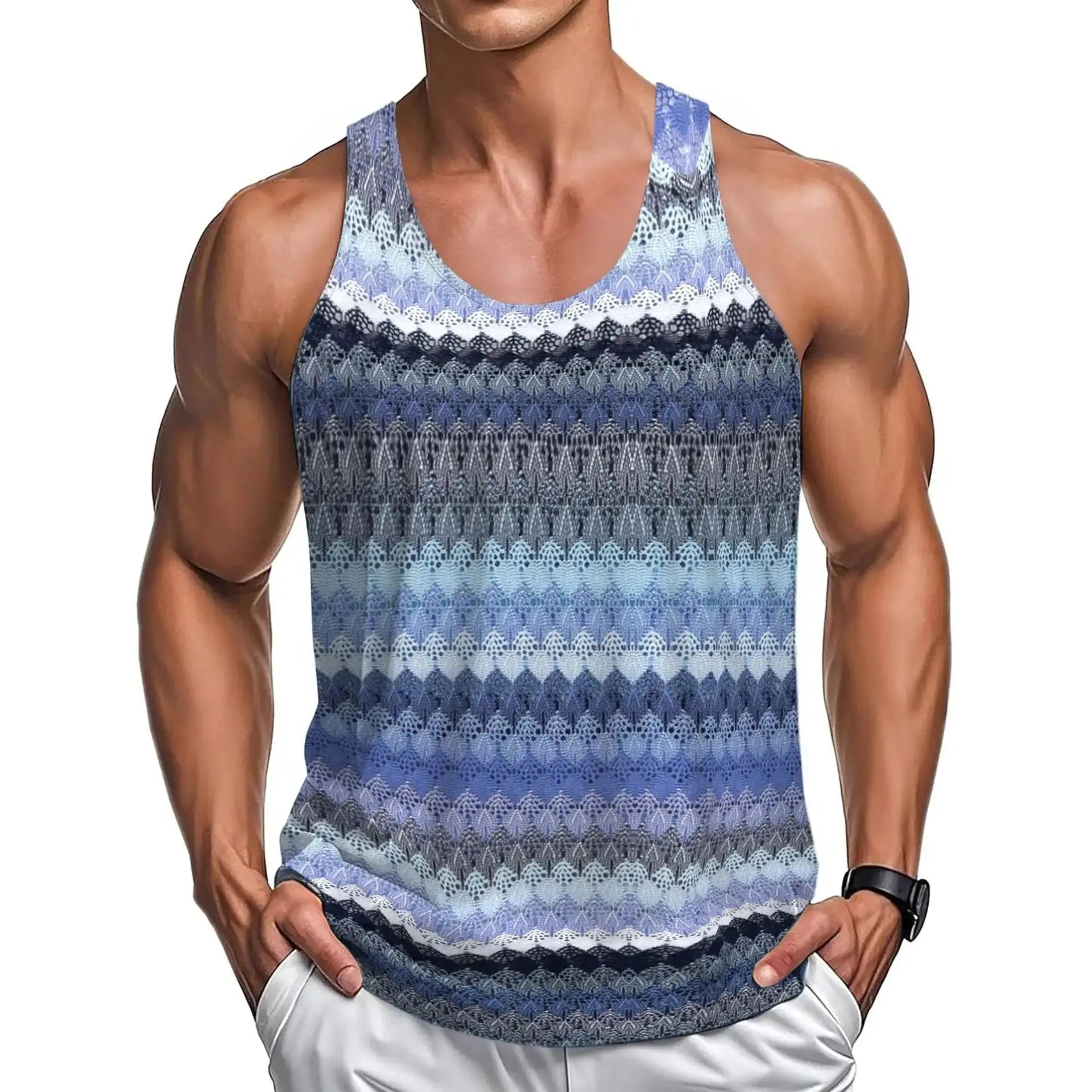 Casual Loose Men's Clothing Summer Lightweight Sports Fitness Vest Lootquake LLC