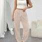 Drawstring Waist Joggers