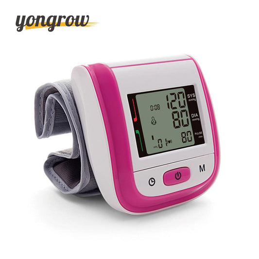 Yongrow Wrist Blood Pressure Monitor – Digital LCD