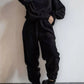 Quarter Zip Sweatshirt and Pants Set