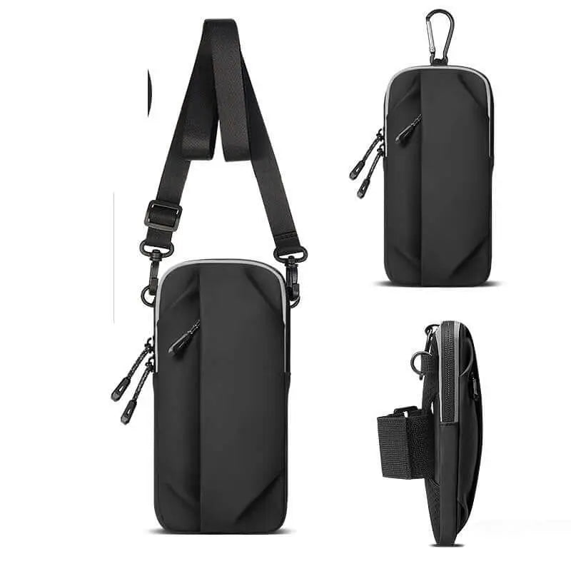 Running mobile phone arm bag for men and women, single shoulder diagonal cross bag, wrist bag, fitness sports travel equipment, V.I.P Digital Presence