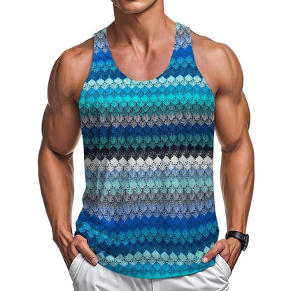 Casual Loose Men's Clothing Summer Lightweight Sports Fitness Vest