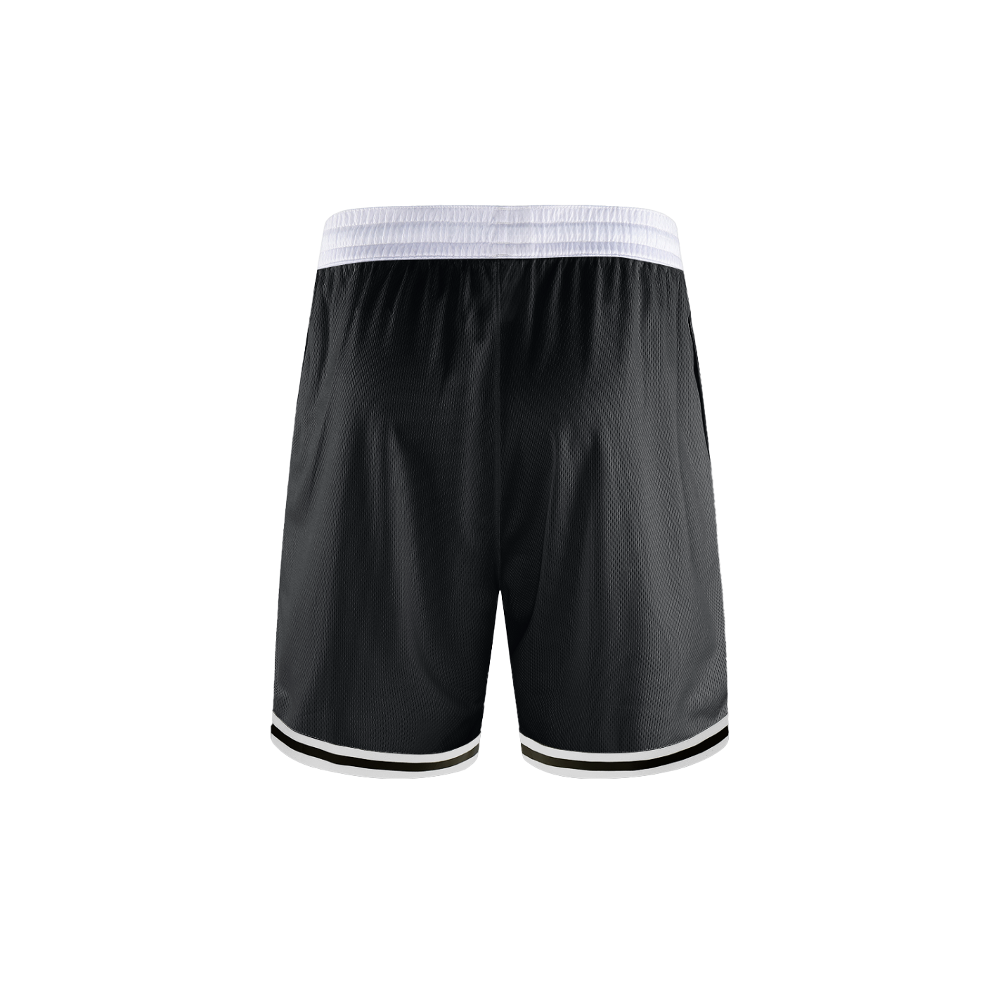 Loki & Ivy Classic Stripe Trim Basketball Shorts THRIXINE