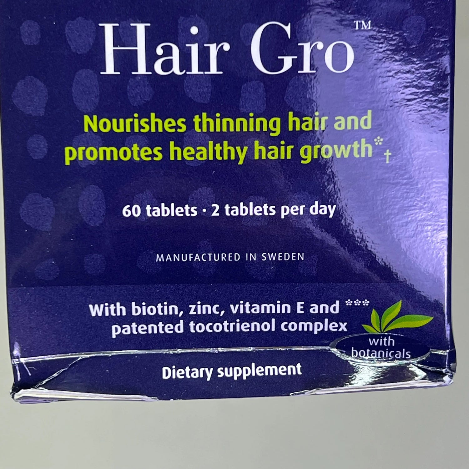 NEW NORDIC (60 TA BLETS) Hair Gro Healthy Grow/Nourishes Thinning Hair BB 05/27 PayWut
