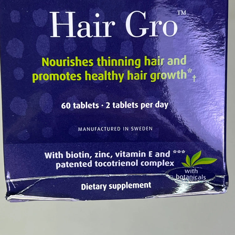NEW NORDIC (60 TA BLETS) Hair Gro Healthy Grow/Nourishes Thinning Hair BB 05/27 PayWut