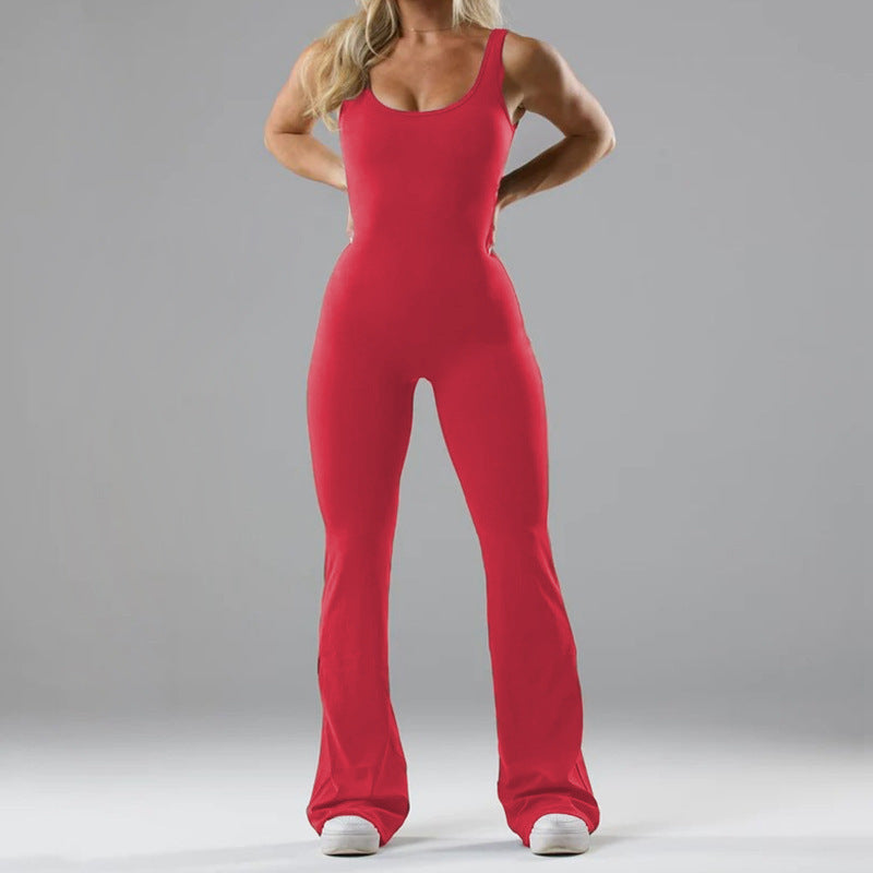 Tight Yoga Bodysuit Casual Hollow Seamless Womens Clothing Social Buzz eSIMs