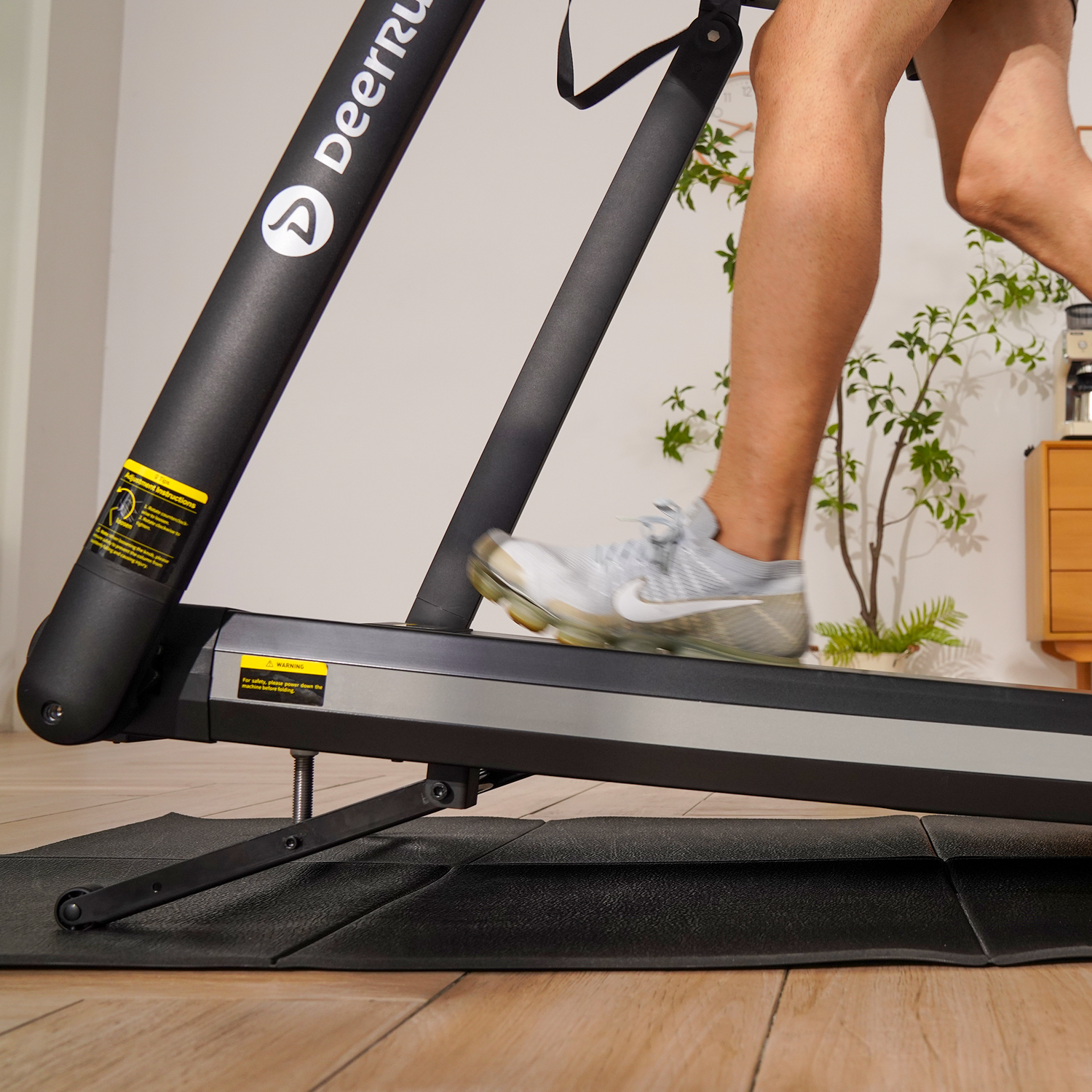 DeerRun X20 Incline Home Treadmill with 15% Auto Incline & Full Running Deck | 400 lbs, 11.3 mph DeerRun®