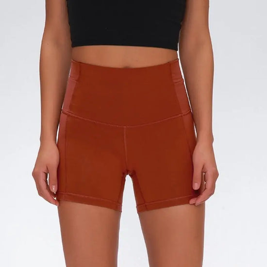 Hip-lifting outer wear sports fitness tight hip shorts Social Buzz eSIMs