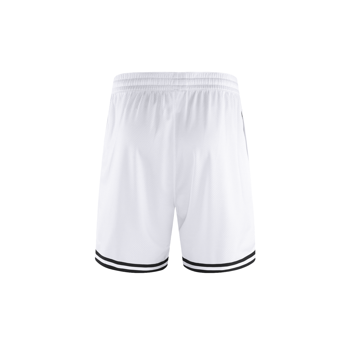 Loki & Ivy Classic Stripe Trim Basketball Shorts THRIXINE