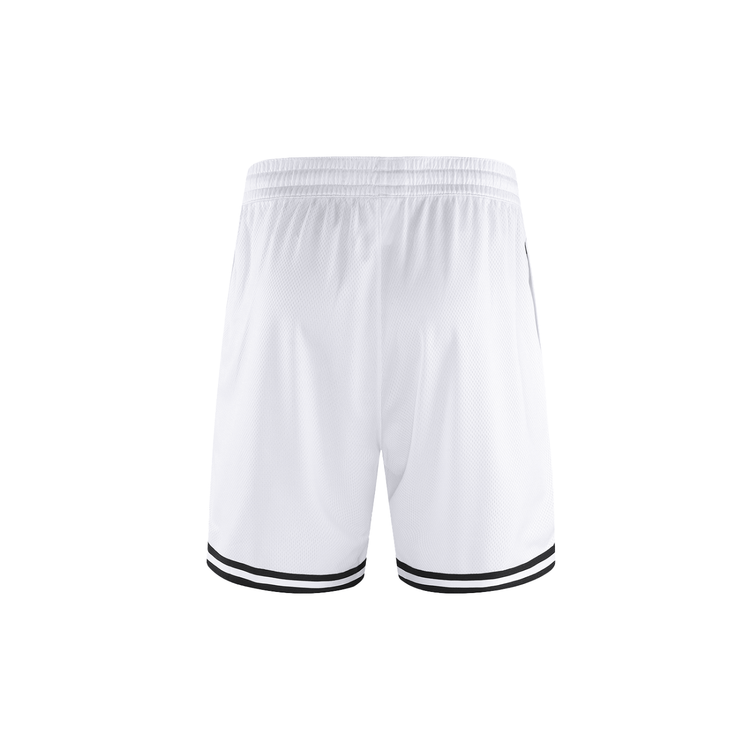Loki & Ivy Classic Stripe Trim Basketball Shorts THRIXINE