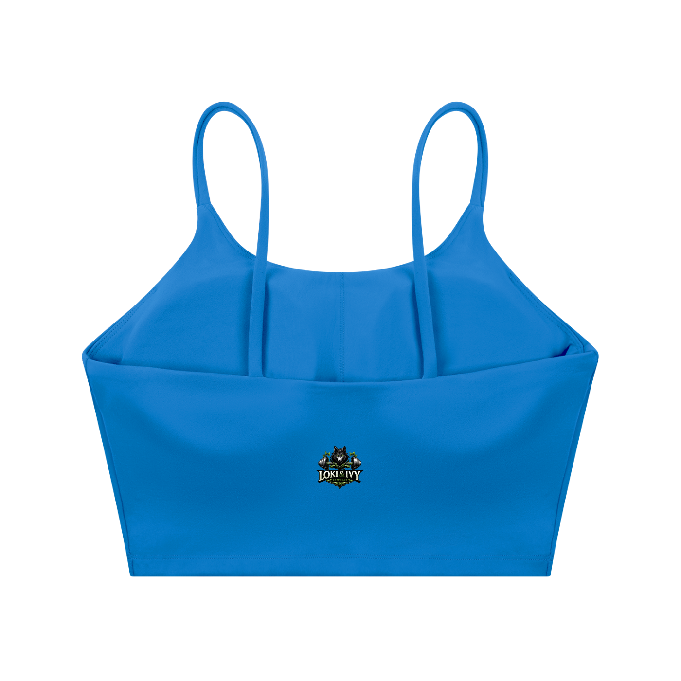 Loki & Ivy Spaghetti Strap Yoga Sports Bra THRIXINE