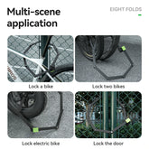 8-Section Folding Combination Bike Lock ROCKBROS-US