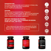 NAXTTII Natural Fuel For Men Supplement With Tongkat Ali, Maca Root, Ginseng To Boost Circulation, Energy, Stamina, Drive And Performance 90 Capsules Roksy