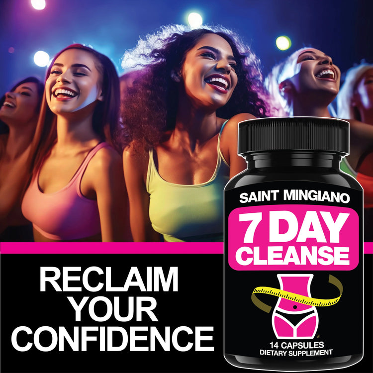 7-Day Colon Cleanse Detox Saint Mingiano - Supplements & Wellness Dedicated to Holistic Health