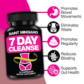 7-Day Colon Cleanse Detox Saint Mingiano - Supplements & Wellness Dedicated to Holistic Health