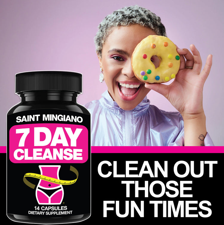 7-Day Colon Cleanse Detox Saint Mingiano - Supplements & Wellness Dedicated to Holistic Health
