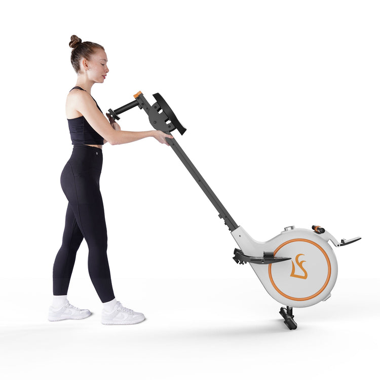 DeerRun RW600 Adjustable 32-Level Magnetic Resistance Long Slide Rail Smart Rowing Machine with PitPat App DeerRun®