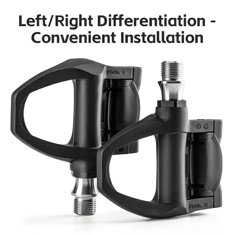 Carbon Fiber SPD Clipless Pedals for Road Bikes 9/16&