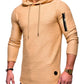 Men's Plus Size Casual Slim Fit Long Sleeve Hoodie
