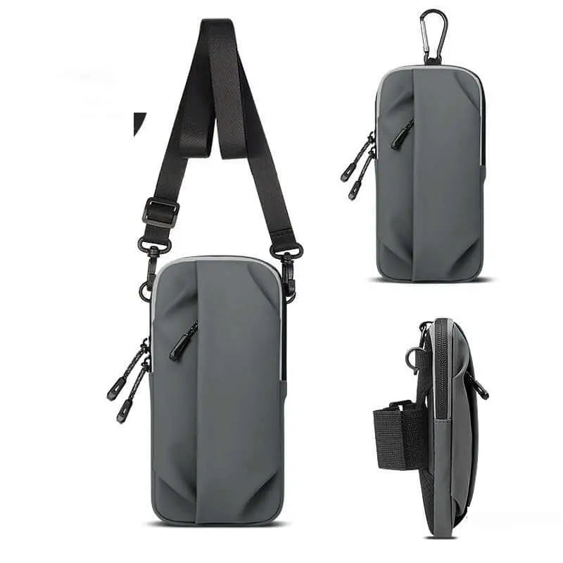 Running mobile phone arm bag for men and women, single shoulder diagonal cross bag, wrist bag, fitness sports travel equipment, V.I.P Digital Presence