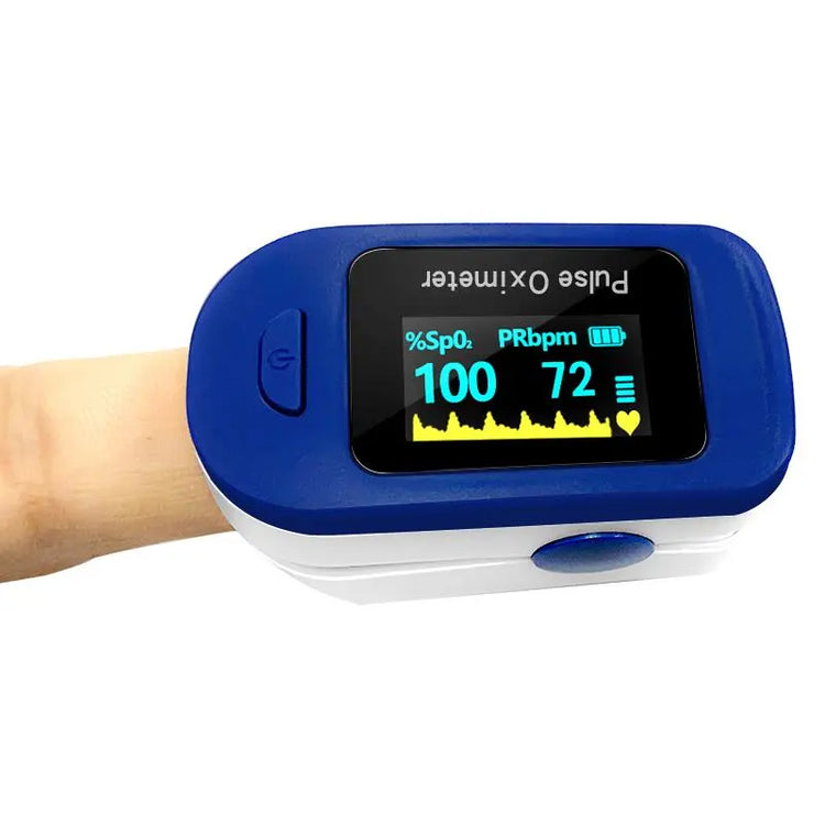 Fingertip Pulse Oximeter with OLED Display V.I.P Digital Presence