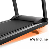 DeerRun All-New 2026 A1 Pro Move+ Smart Foldable Treadmill with 6% Incline & NFC | 350 lbs, 10 mph, Black DeerRun®