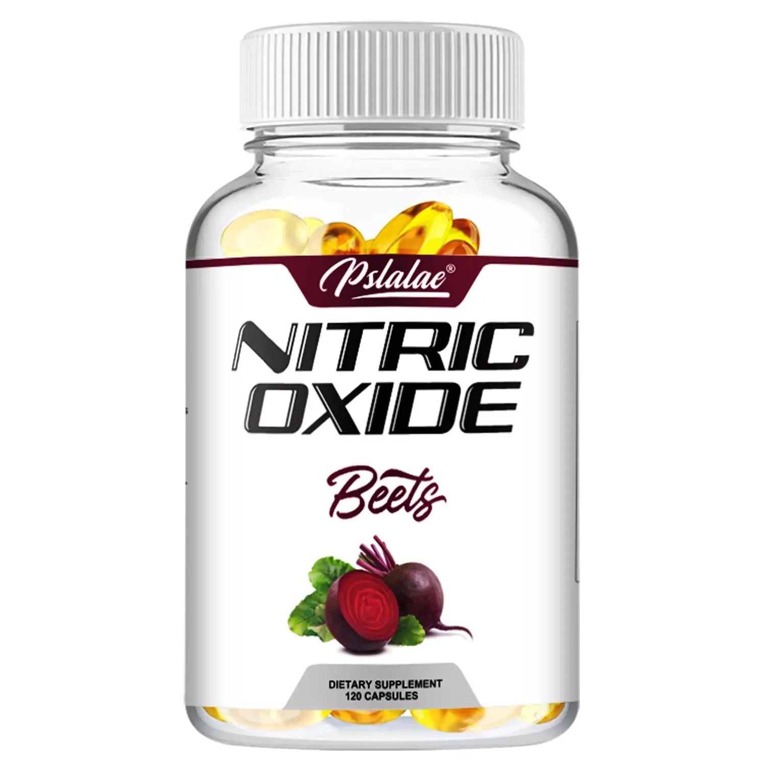 Nitric Oxide Beetroot Supplement – Natural Energy – Supports Heart Health - 120 Capsules Roksy