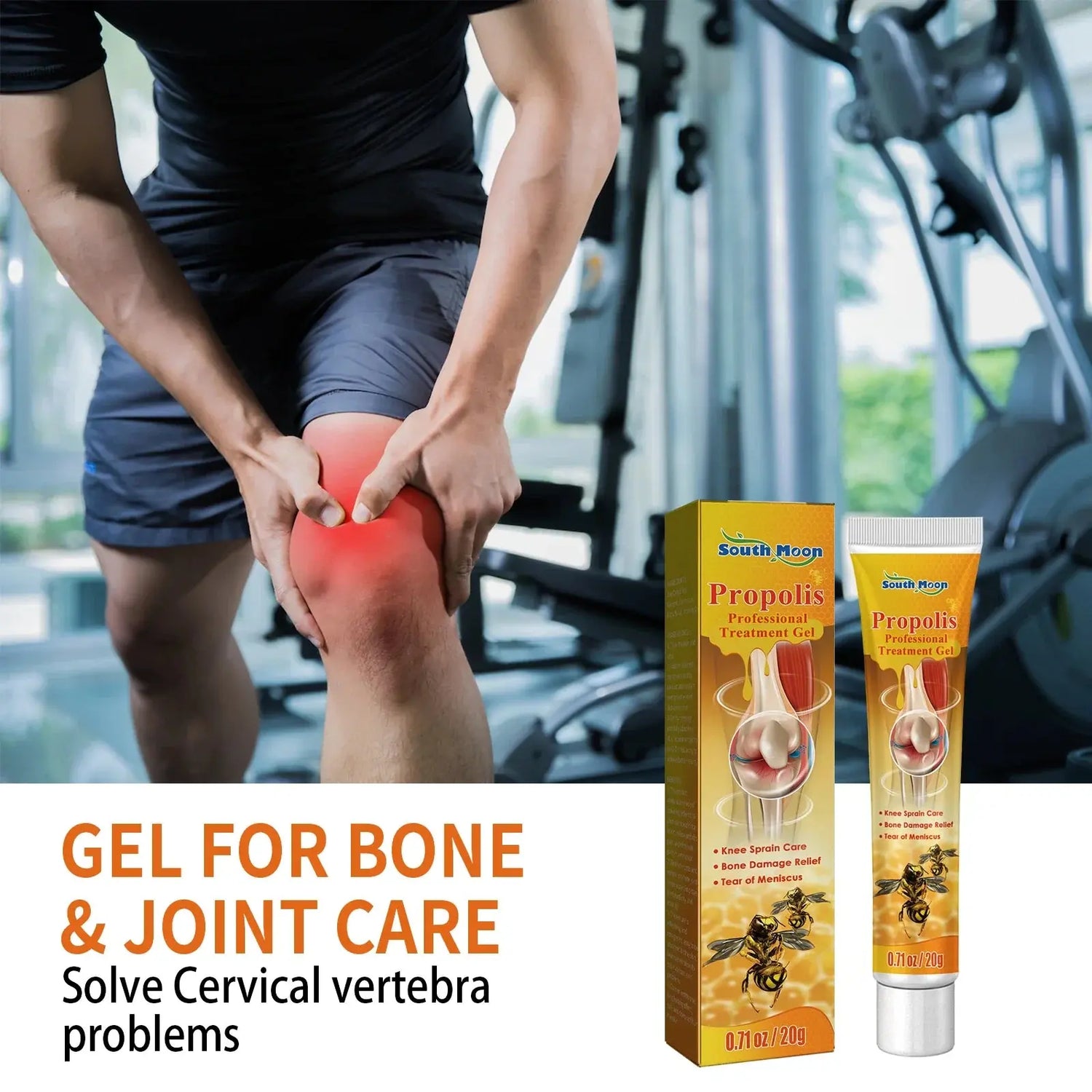 20g South Moon Bone And Joint Care Cream Care Lumbar Cervical Vertebrae Relieve Knee Muscle Bone Pain Body Healthy Massage Cream Roksy