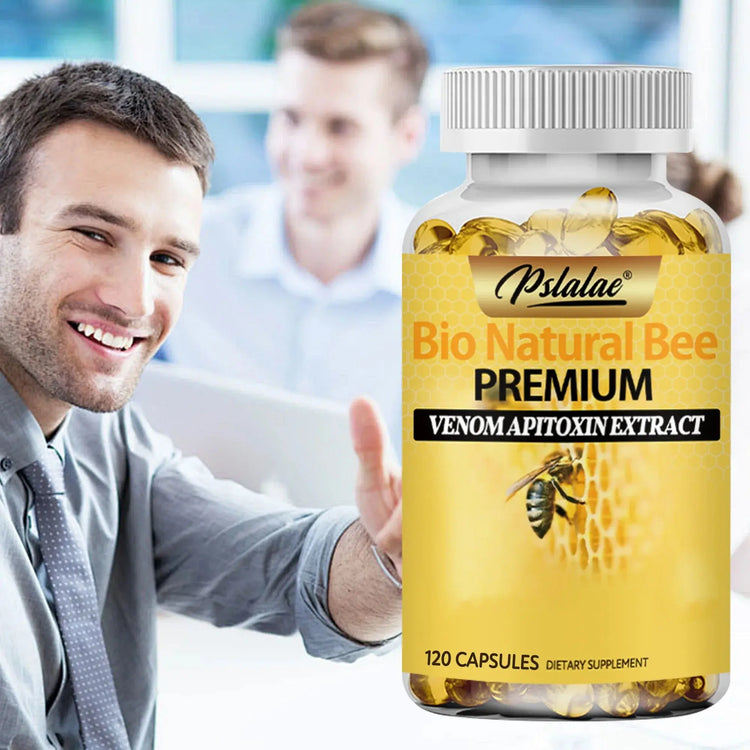 Bee Capsules - Boost Immunity, Arthritis Supplement Effectively Relieves Joint Inflammation - 120 Capsules Roksy