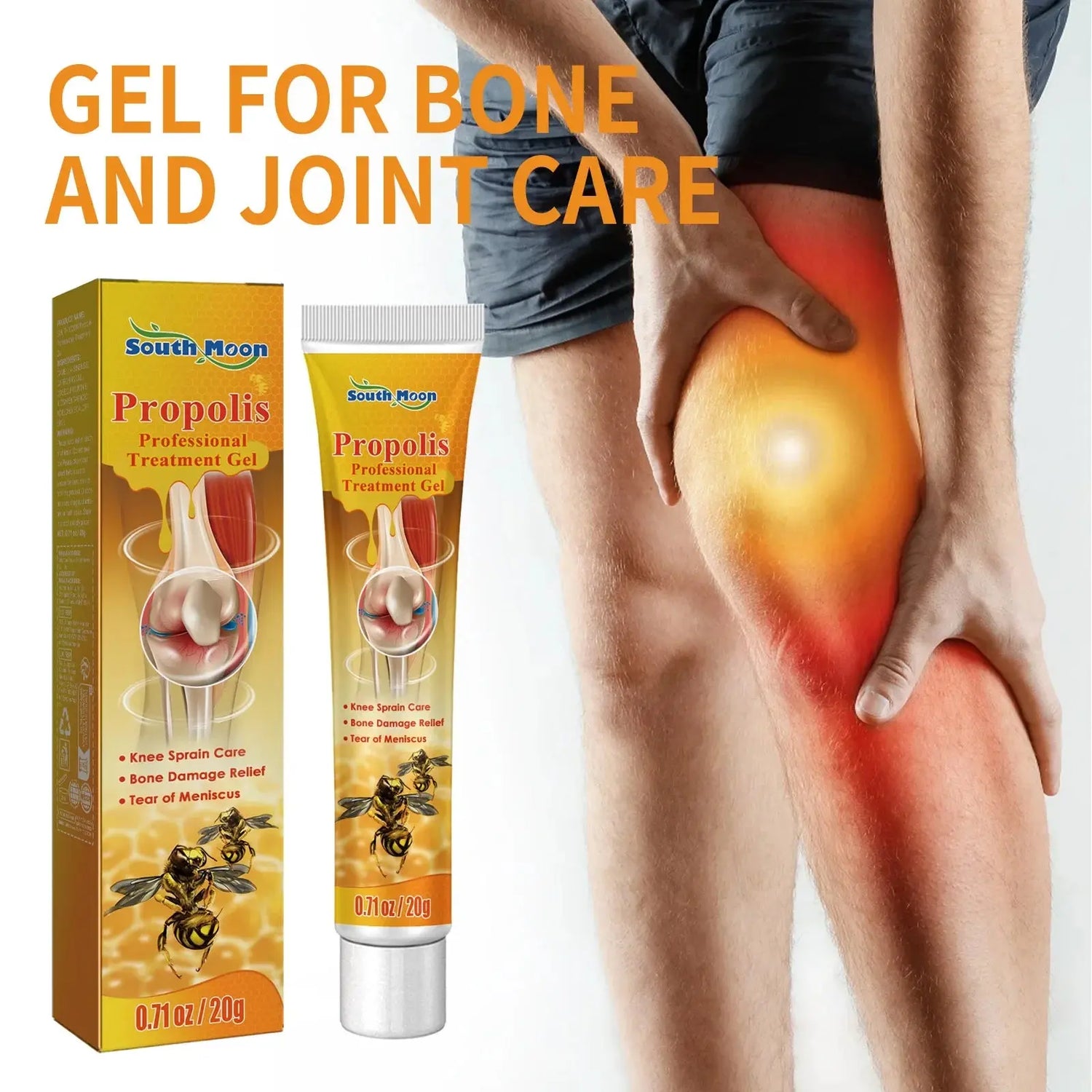 20g South Moon Bone And Joint Care Cream Care Lumbar Cervical Vertebrae Relieve Knee Muscle Bone Pain Body Healthy Massage Cream Roksy