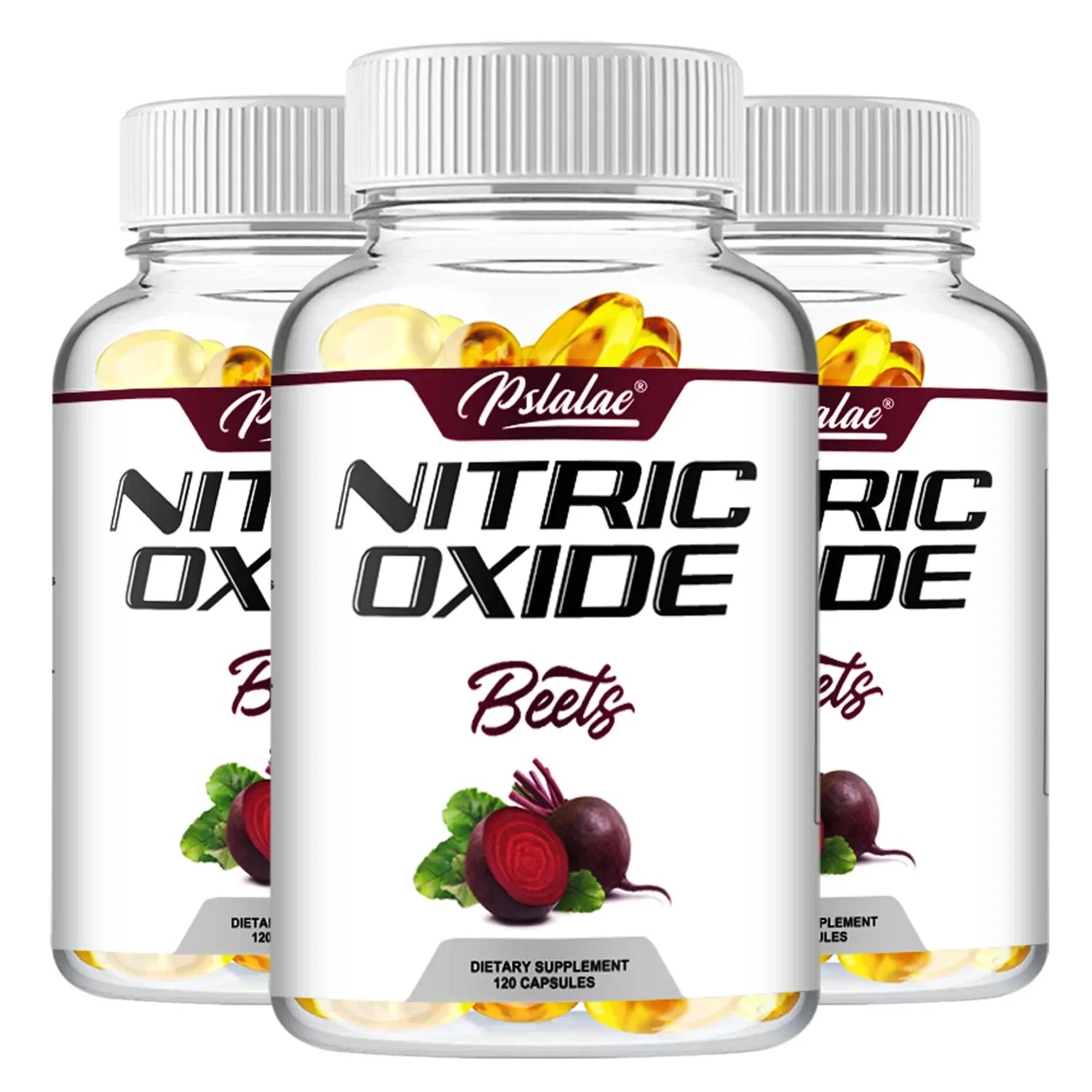 Nitric Oxide Beetroot Supplement – Natural Energy – Supports Heart Health - 120 Capsules Roksy