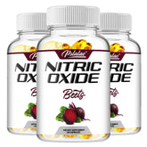 Nitric Oxide Beetroot Supplement – Natural Energy – Supports Heart Health - 120 Capsules Roksy