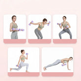 Adjustable Dumbbell Set: Non-Slip & Anti-Roll Design 24 Hour Sport