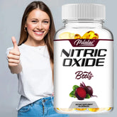 Nitric Oxide Beetroot Supplement – Natural Energy – Supports Heart Health - 120 Capsules Roksy