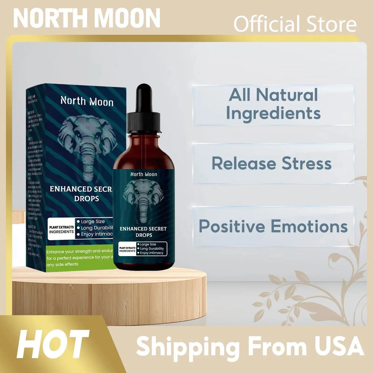 Male Enhance Massage Oil Long Lasting Sex Thicken Size Enlargement Function Provides Energy Strengthen Male Kidneys Healthy Care Roksy