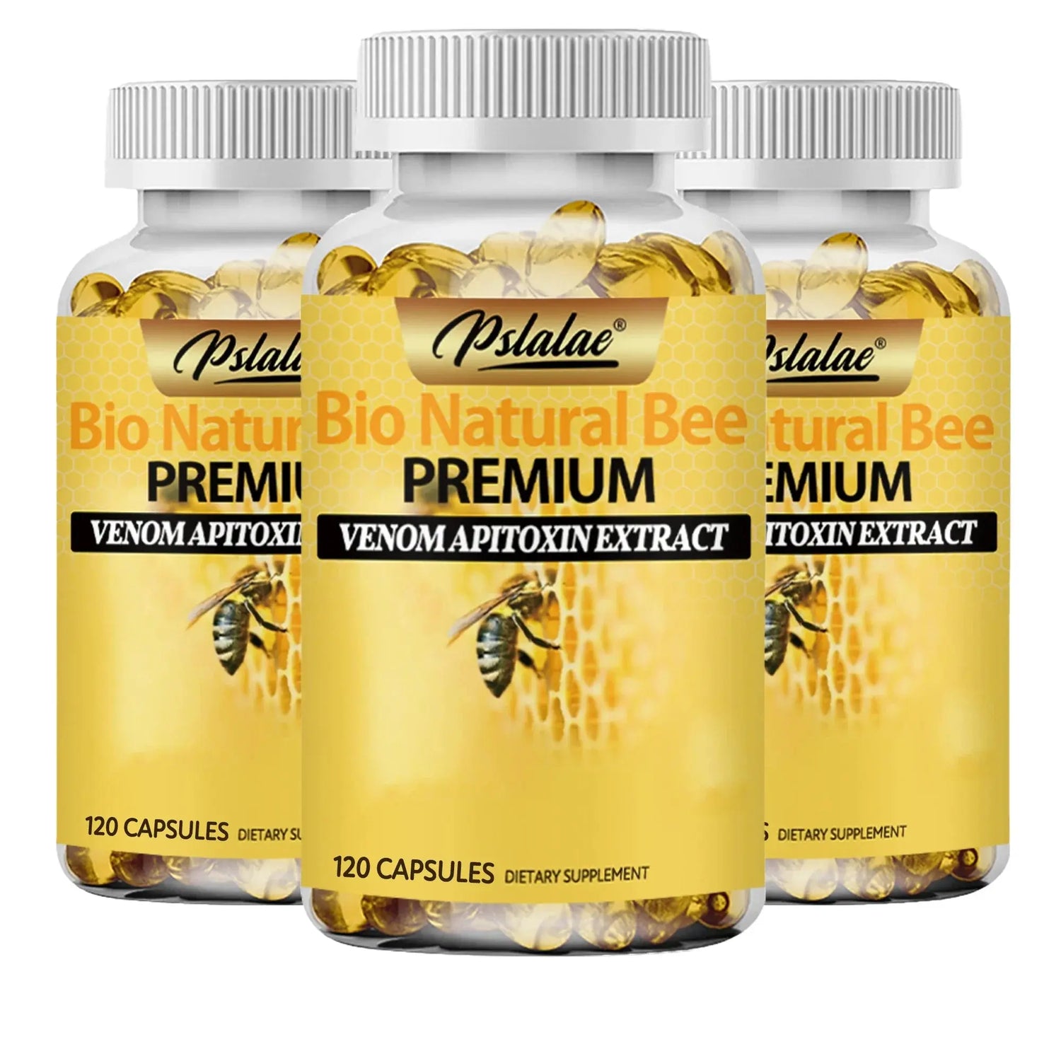 Bee Capsules - Boost Immunity, Arthritis Supplement Effectively Relieves Joint Inflammation - 120 Capsules Roksy