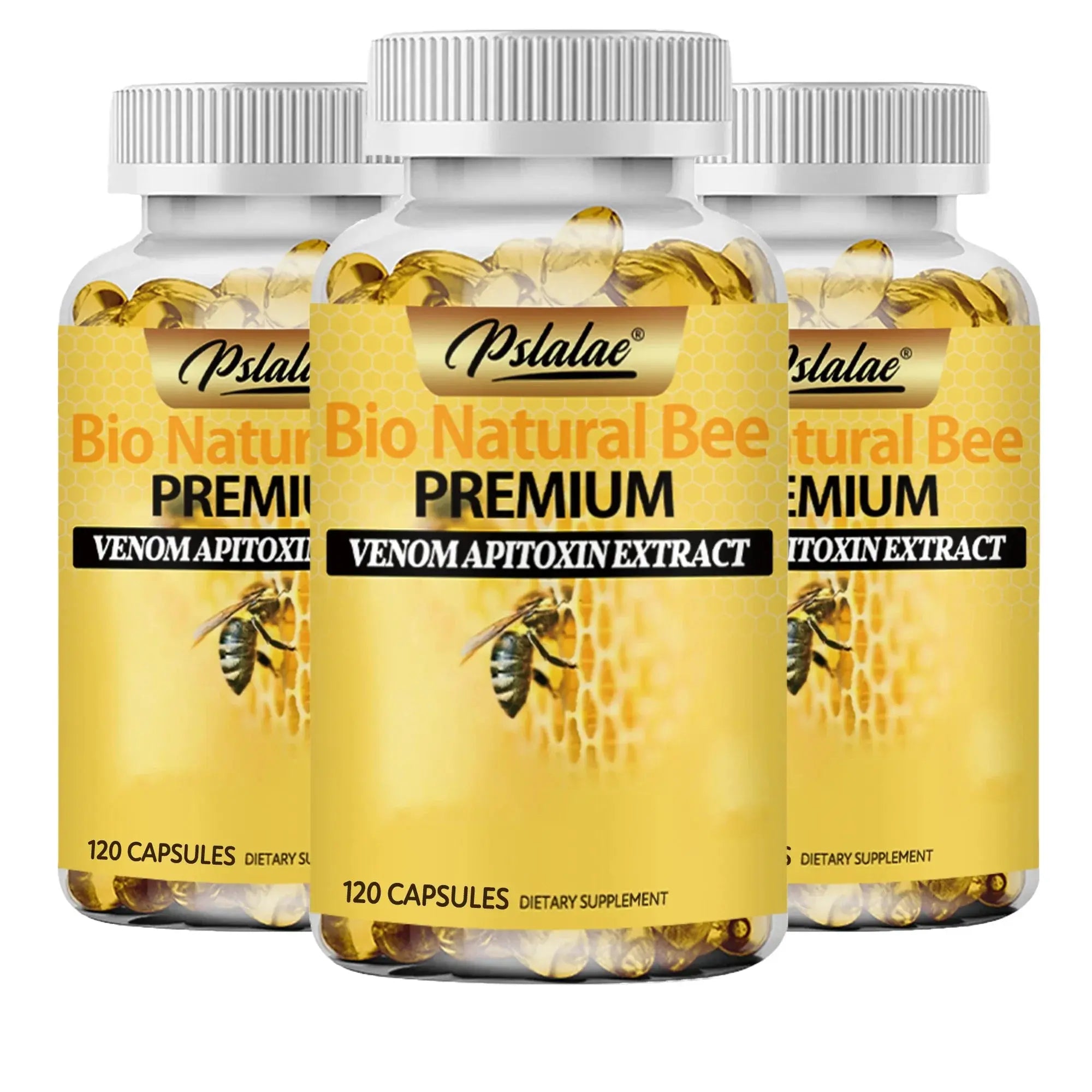 Bee Capsules - Boost Immunity, Arthritis Supplement Effectively Relieves Joint Inflammation - 120 Capsules Roksy