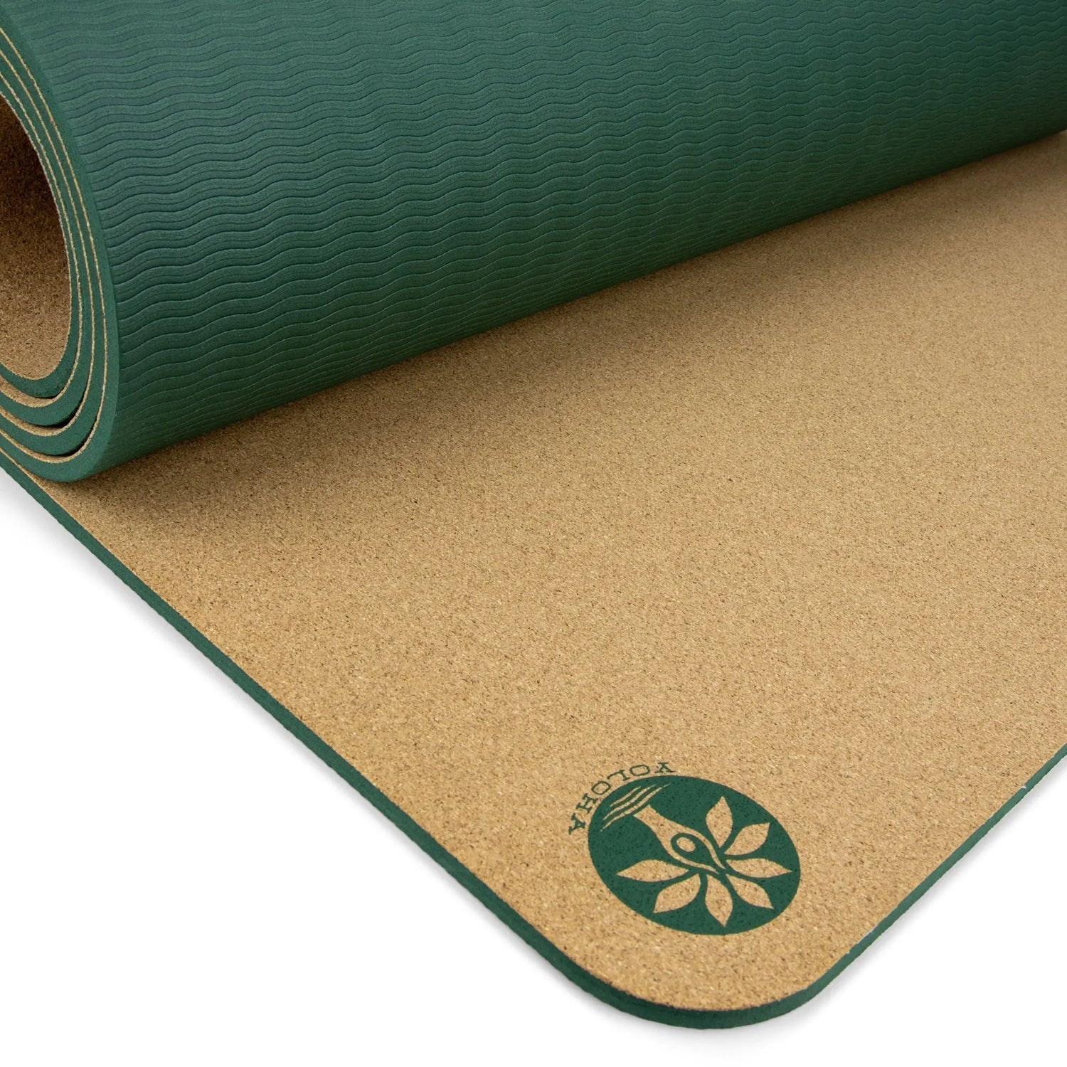 Infinite Bloom Aura Cork Yoga Mat Yoloha Yoga