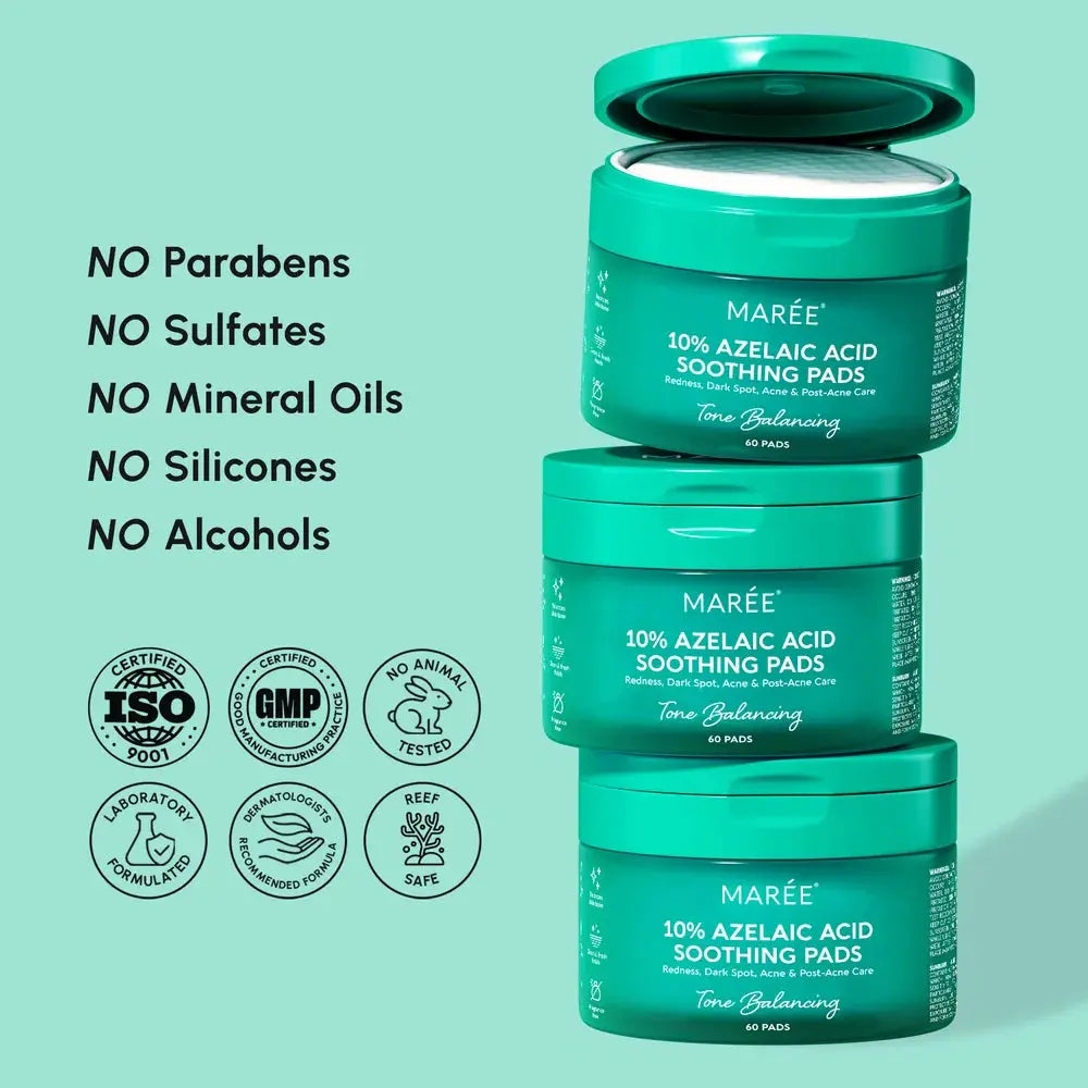 Azelaic Acid Soothing Pads Maree