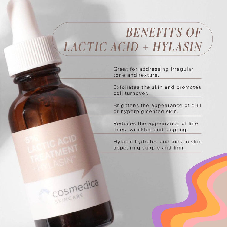 5% Lactic Acid Treatment + Hylasyn Cosmedica Skincare
