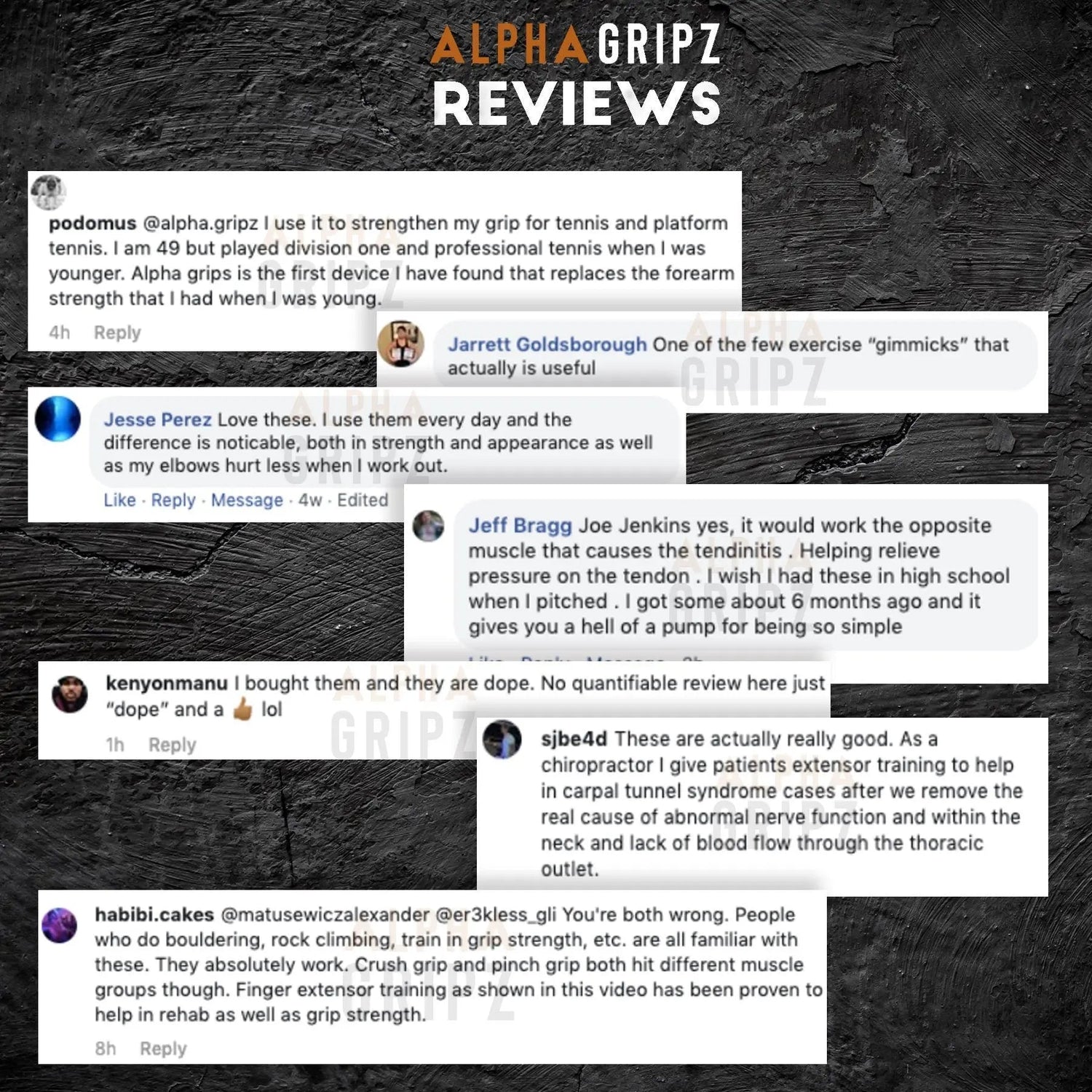 LEVEL X - ALPHA GRIPZ Alpha Gripz