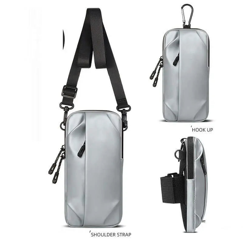 Running mobile phone arm bag for men and women, single shoulder diagonal cross bag, wrist bag, fitness sports travel equipment, V.I.P Digital Presence